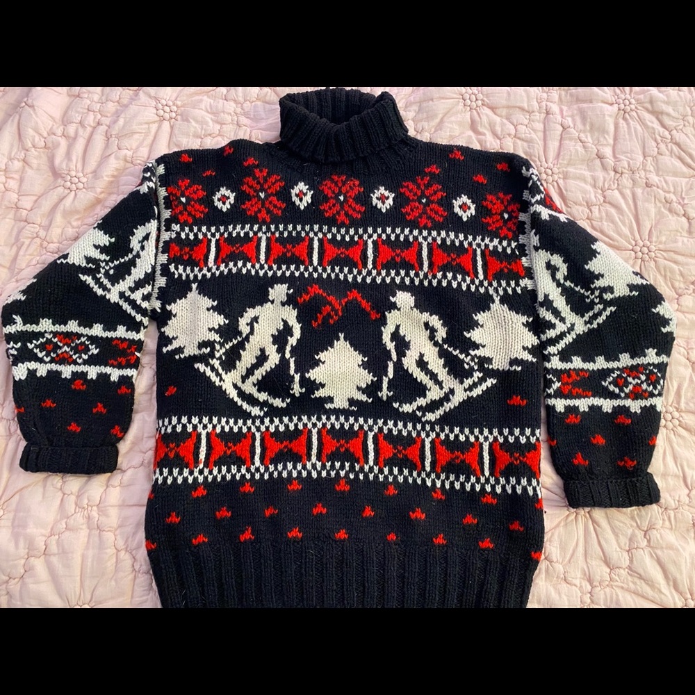 Marsh Landing Vintage Turtleneck Sweater